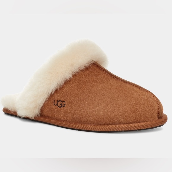 Ugg Scuffette II in Chestnut Size 7 New in box - Picture 3 of 16